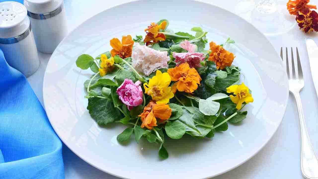 Your Secret Weapon: Edible Flowers on Store Food