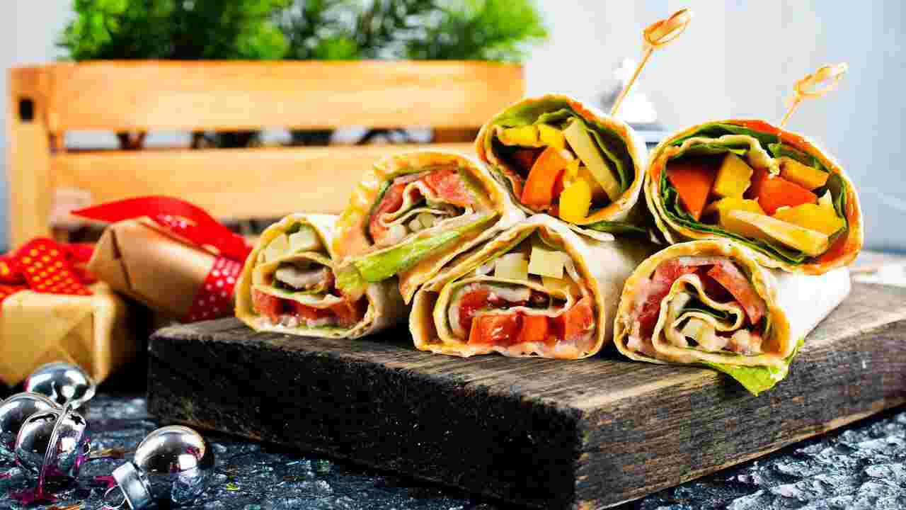 Rainbow Veggie Wraps That Only Look Complicated