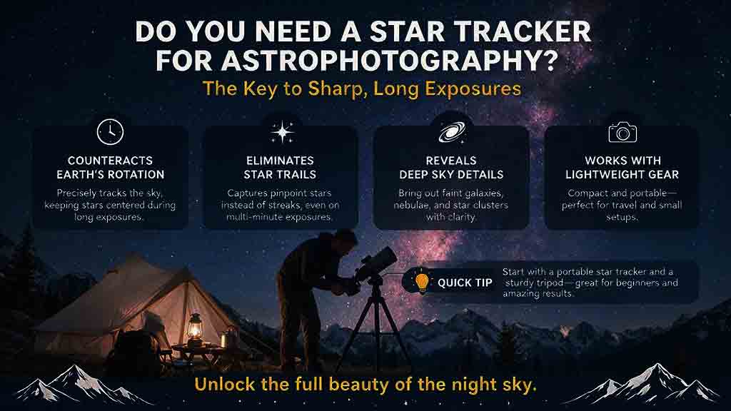 Do You Need a Star Tracker for Astrophotography?