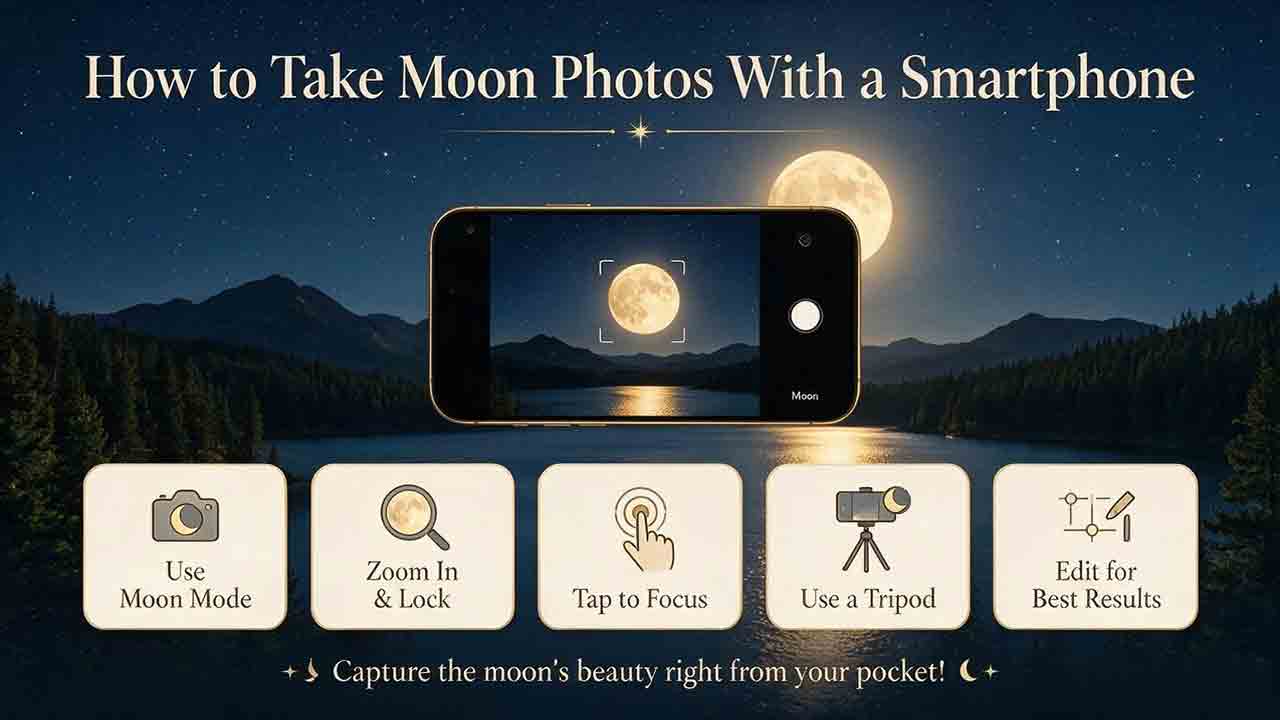 How to Take Moon Photos With a Smartphone