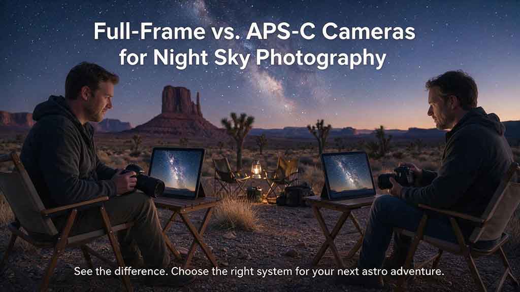 Full-Frame vs APS-C Cameras for Night Sky Photography
