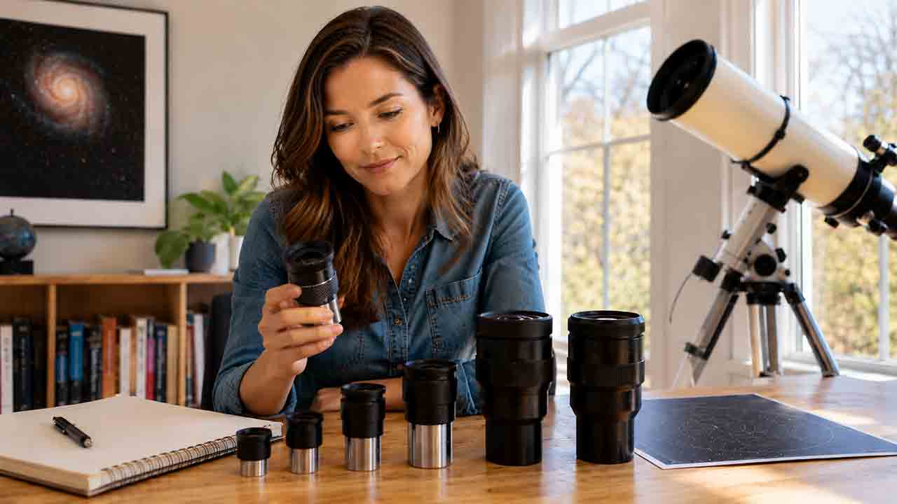 Telescope Eyepiece Sizes Explained: What Each One Is Best For
