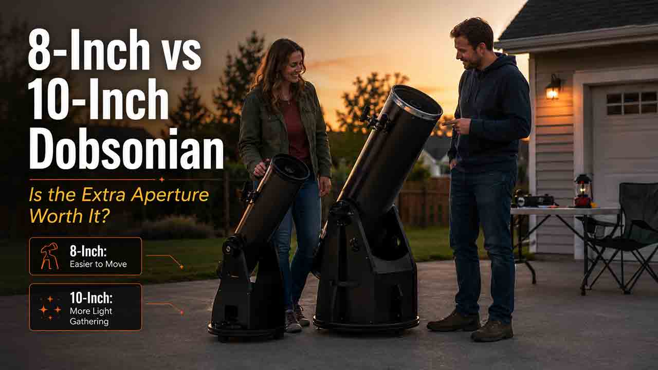 8-Inch vs 10-Inch Dobsonian: Is the Extra Aperture Worth It?