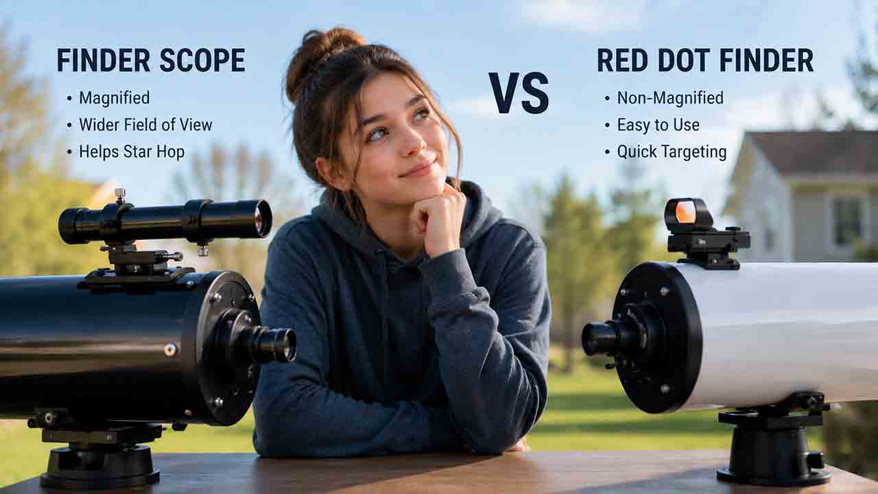 Finder Scope vs Red Dot Finder: Which One Should You Choose?