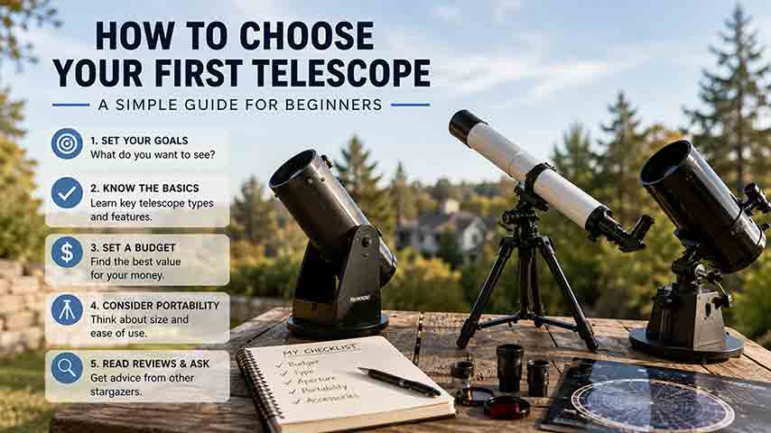 How to Choose Your First Telescope: A Beginner’s Buying Guide