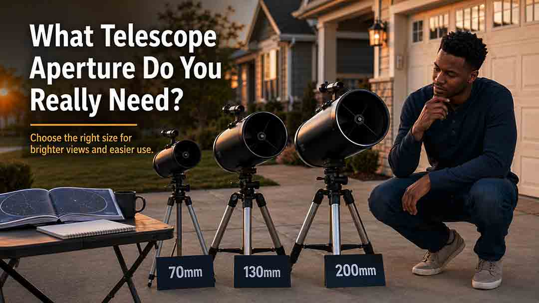 What Telescope Aperture Do You Really Need?